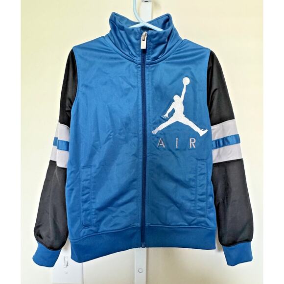 Air Jordan Jumpman Kids Full Zip Track Jacket Retro Basketball Size 4-5 - Picture 1 of 8